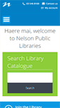 Mobile Screenshot of nelsonpubliclibraries.co.nz